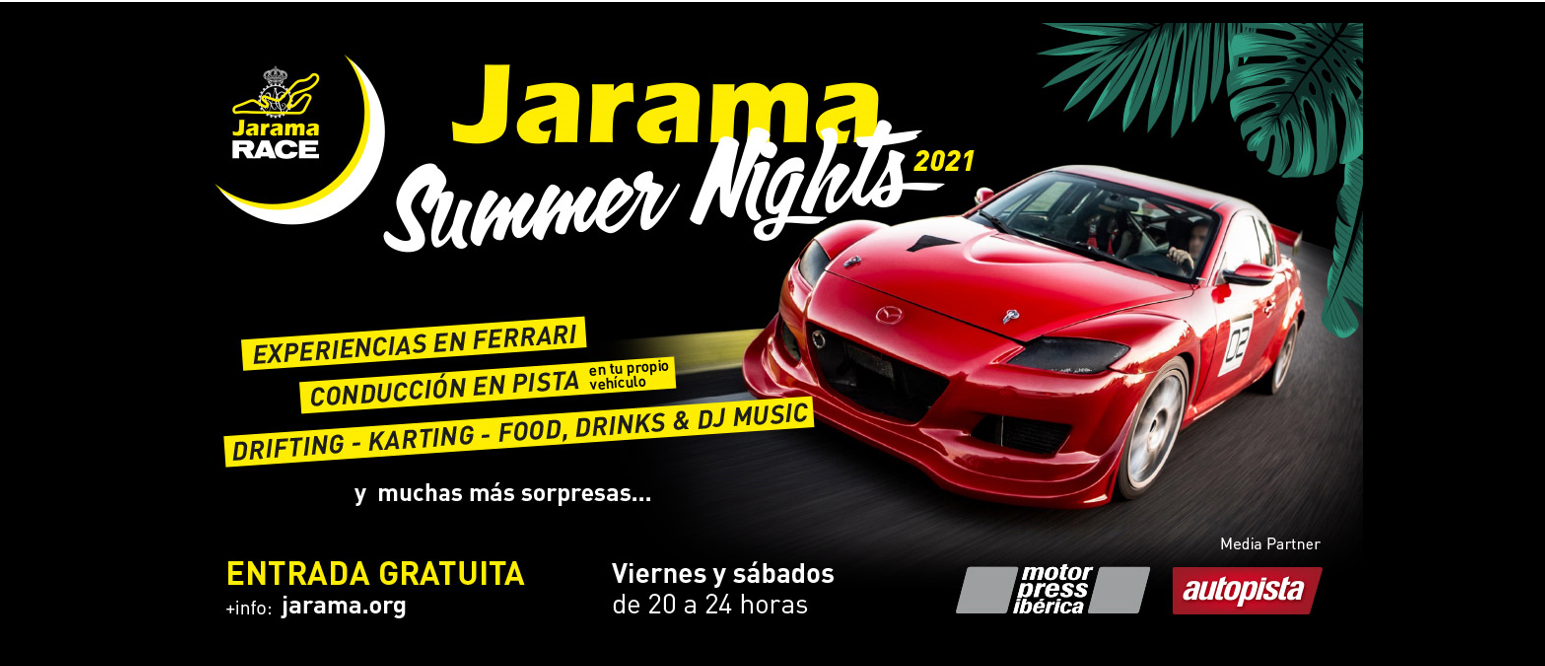"Jarama Summer Nights", nueva oferta de ocio en Madrid para este verano