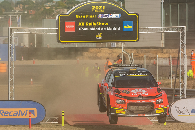 XII RallyShow Com. de Madrid-RACE 2021 - Jan Solans Baldo - Rodrigo Sanjuan De Eusebio - Citroën C3 R5