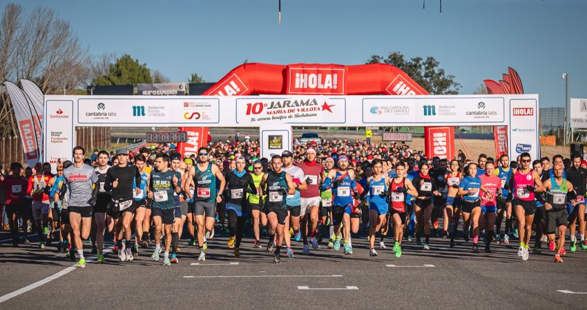 Más de 2.000 corredores participaron en el X aniversario de la carrera Benéfica Jarama - María de Villota