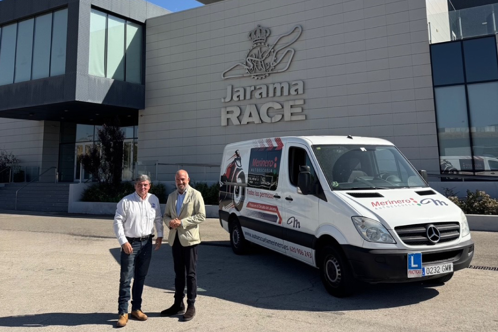 El Circuito de Madrid Jarama-RACE y Autoescuela Merinero unen esfuerzos para la formación de conductores